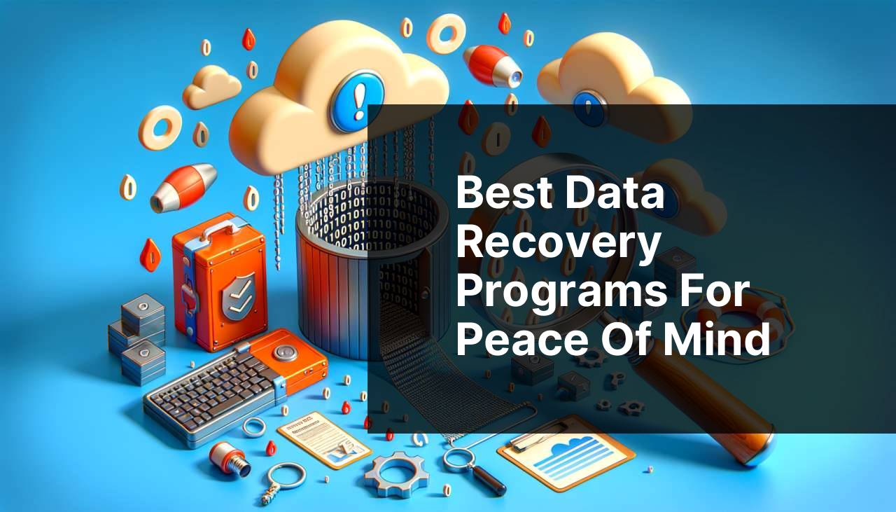 Best Data Recovery Programs for Peace of Mind