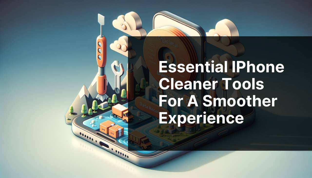 Essential iPhone Cleaner Tools for a Smoother Experience