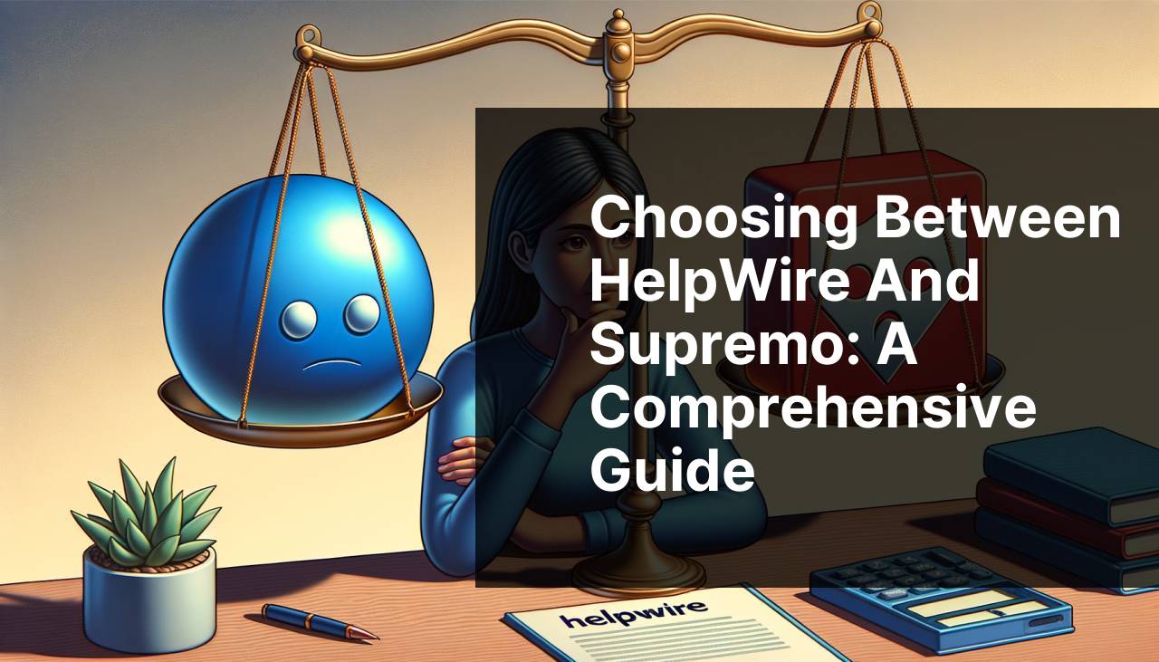 Choosing Between HelpWire and Supremo: A Comprehensive Guide