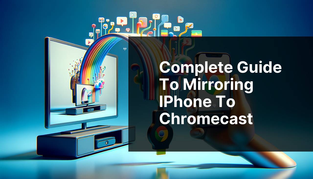 Complete Guide to Mirroring iPhone to Chromecast