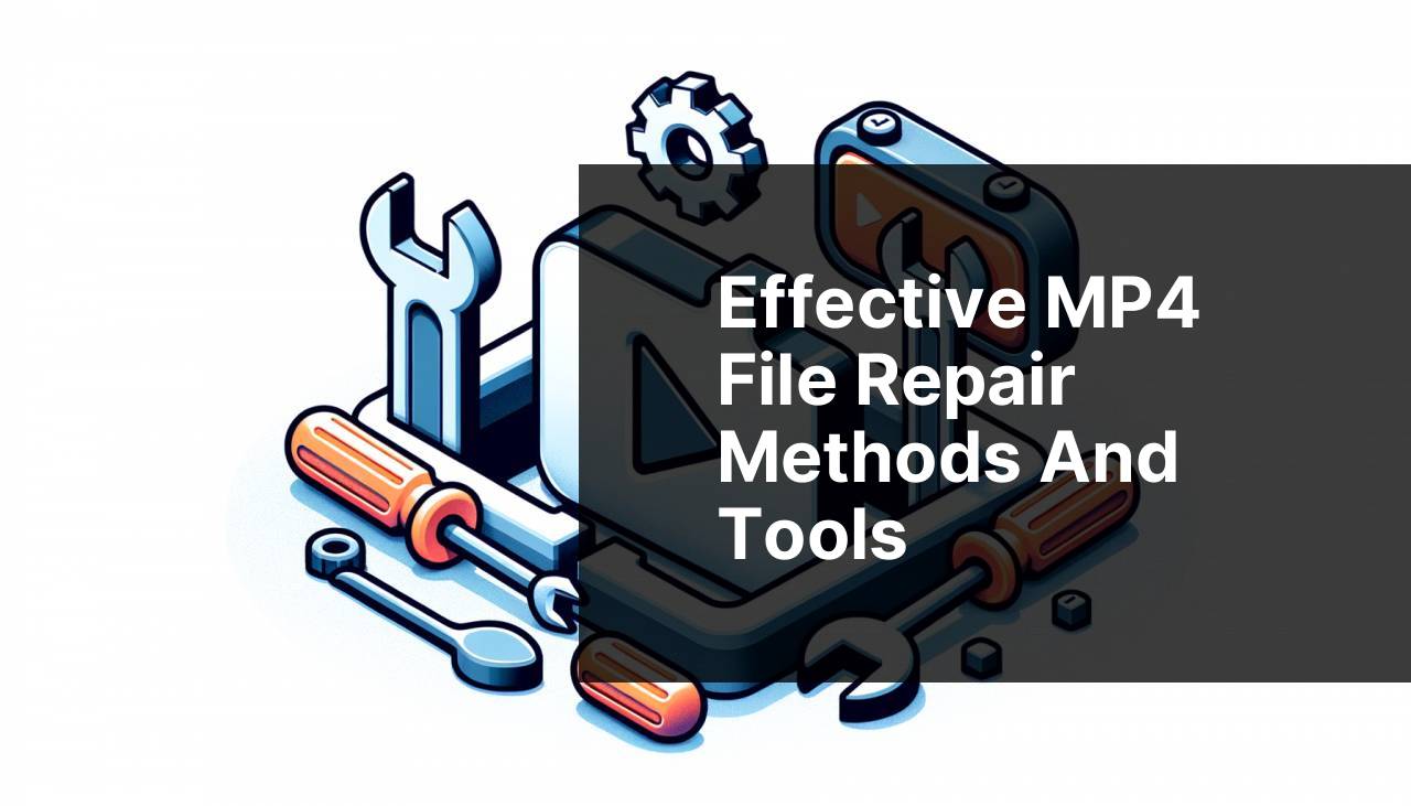 Effective MP4 File Repair Methods and Tools