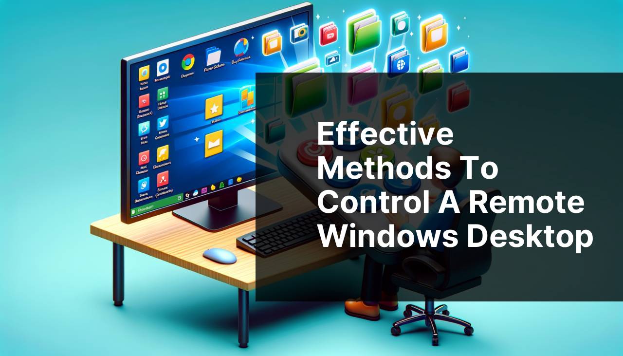 Effective Methods to Control a Remote Windows Desktop