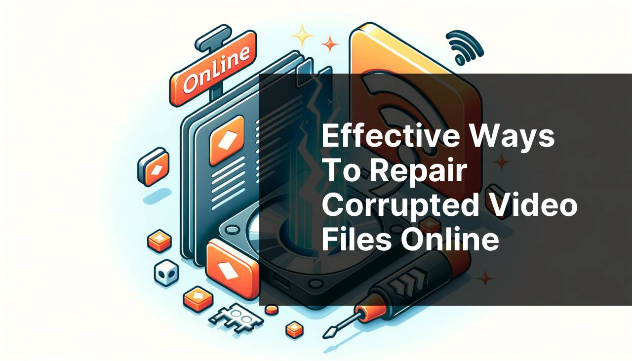 Effective Ways to Repair Corrupted Video Files Online