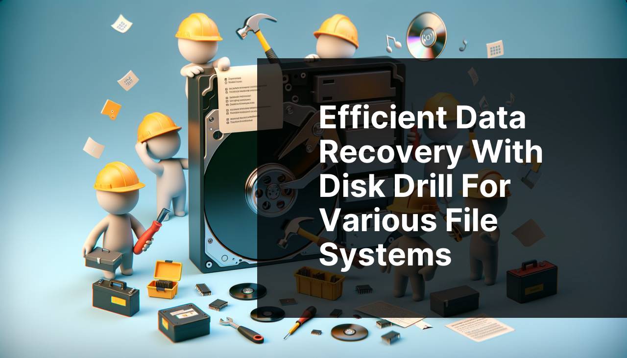 Efficient Data Recovery with Disk Drill for Various File Systems