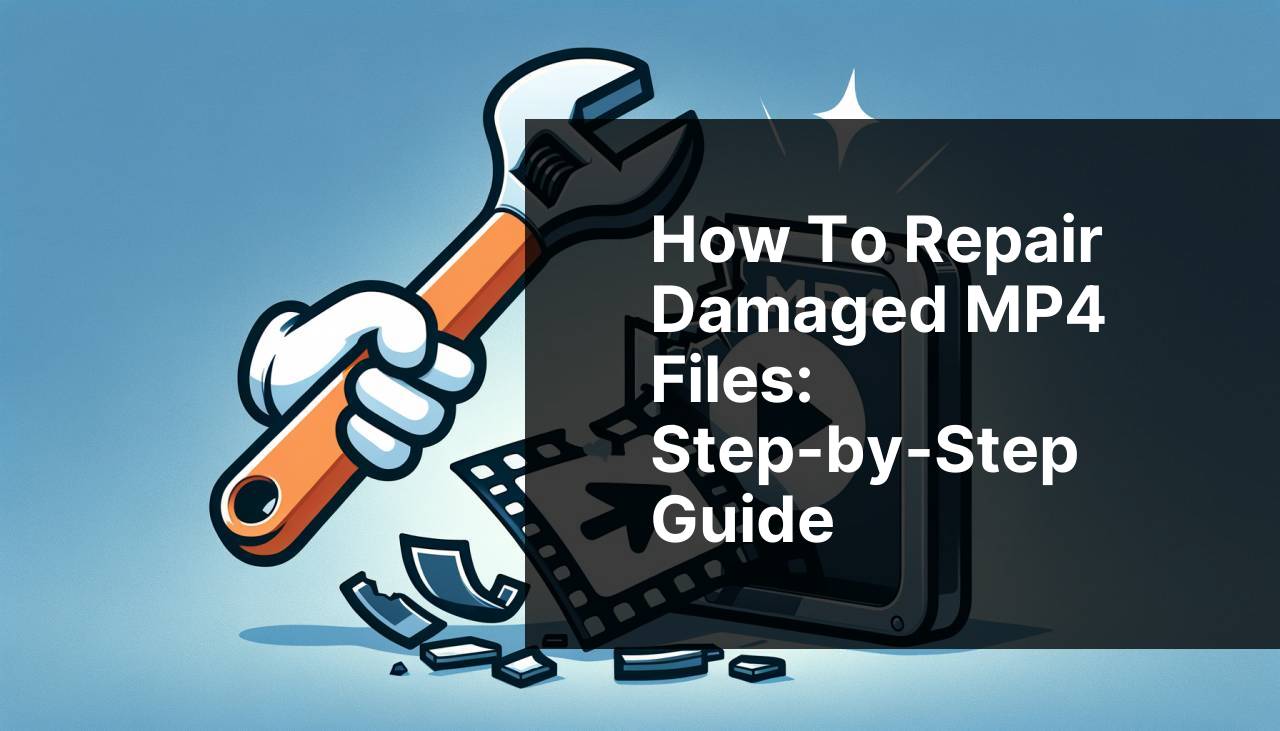 How to Repair Damaged MP4 Files: Step-by-Step Guide