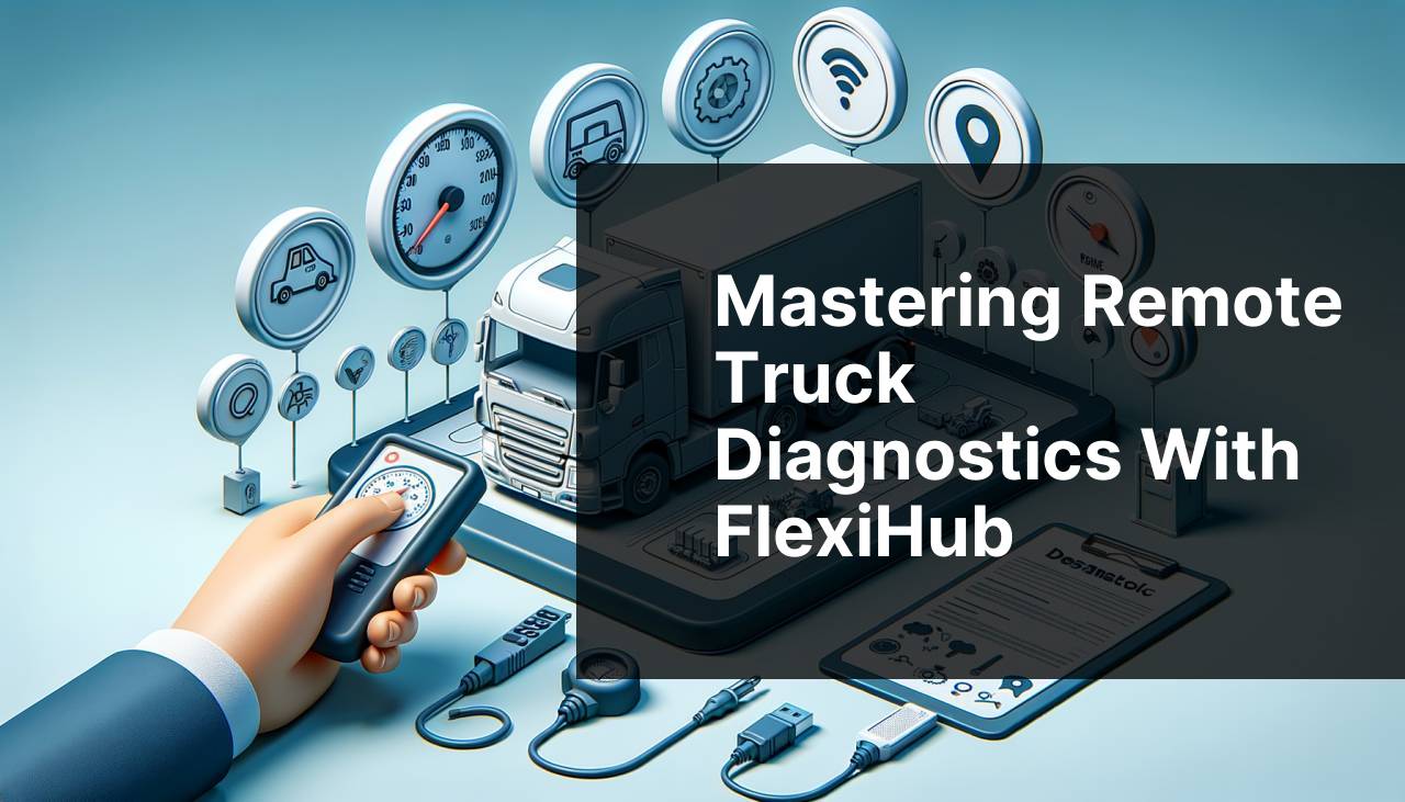 Mastering Remote Truck Diagnostics with FlexiHub