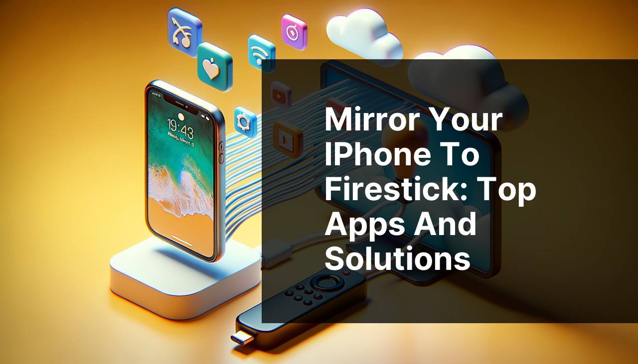 Mirror Your iPhone to Firestick: Top Apps and Solutions