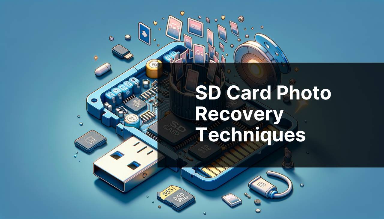 SD Card Photo Recovery Techniques