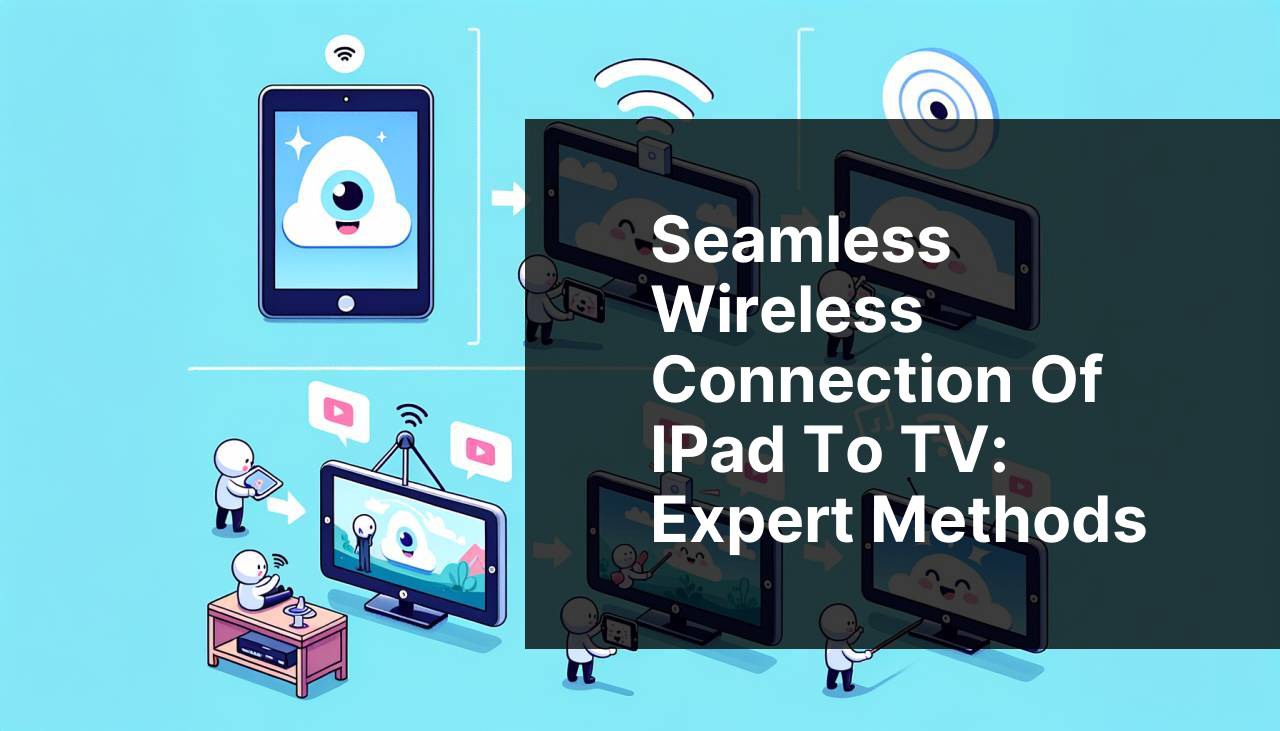 Seamless Wireless Connection of iPad to TV: Expert Methods