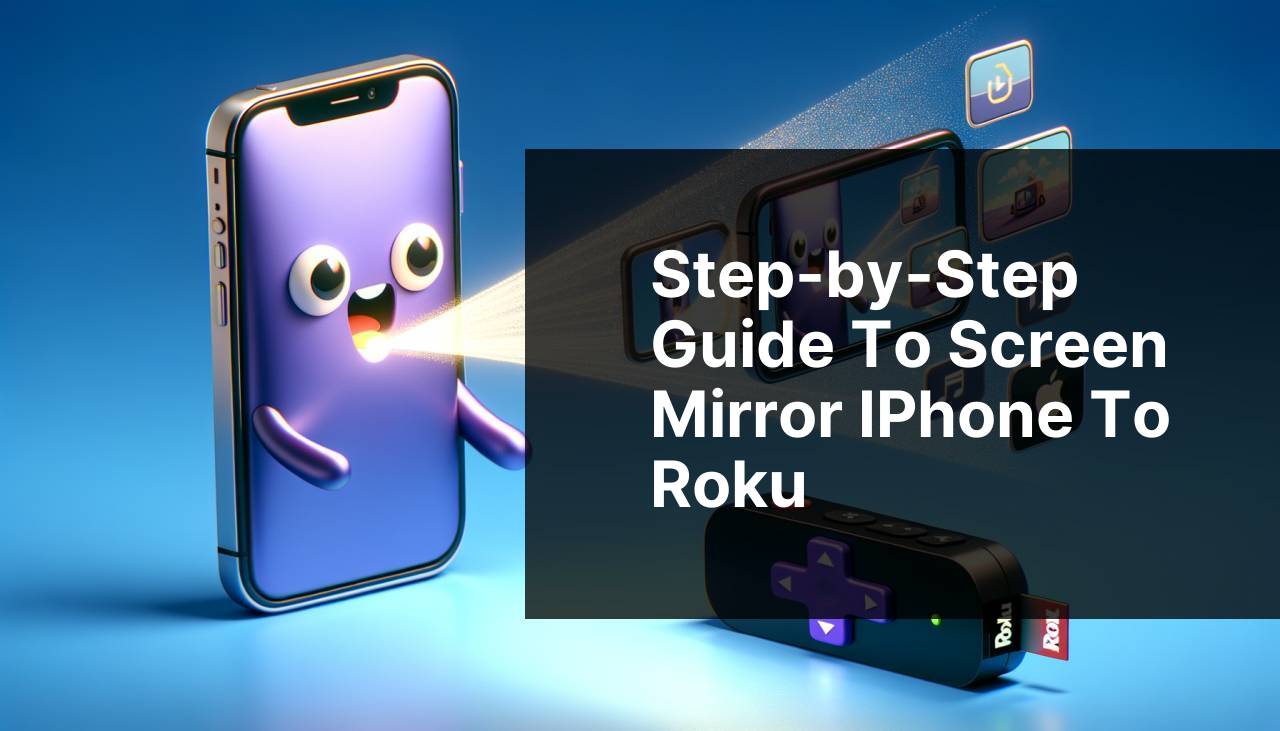 Step-by-Step Guide to Screen Mirror iPhone to Roku