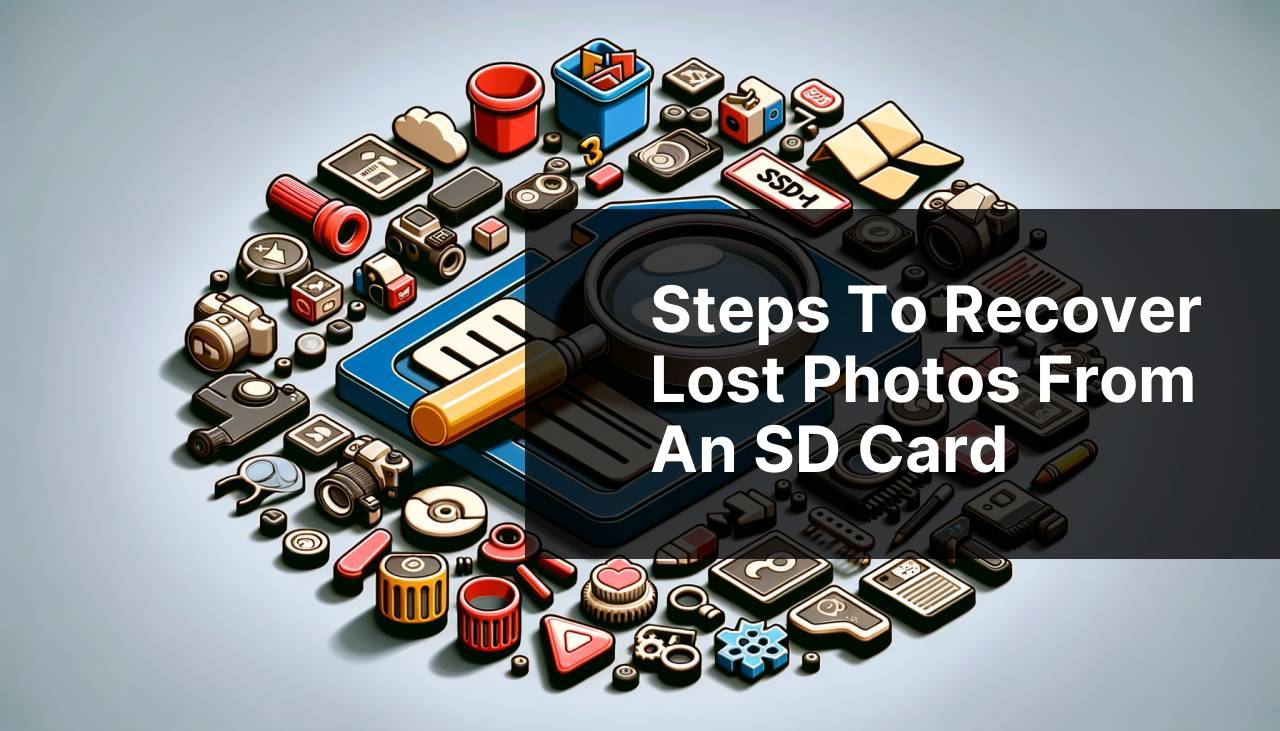 Steps to Recover Lost Photos from an SD Card