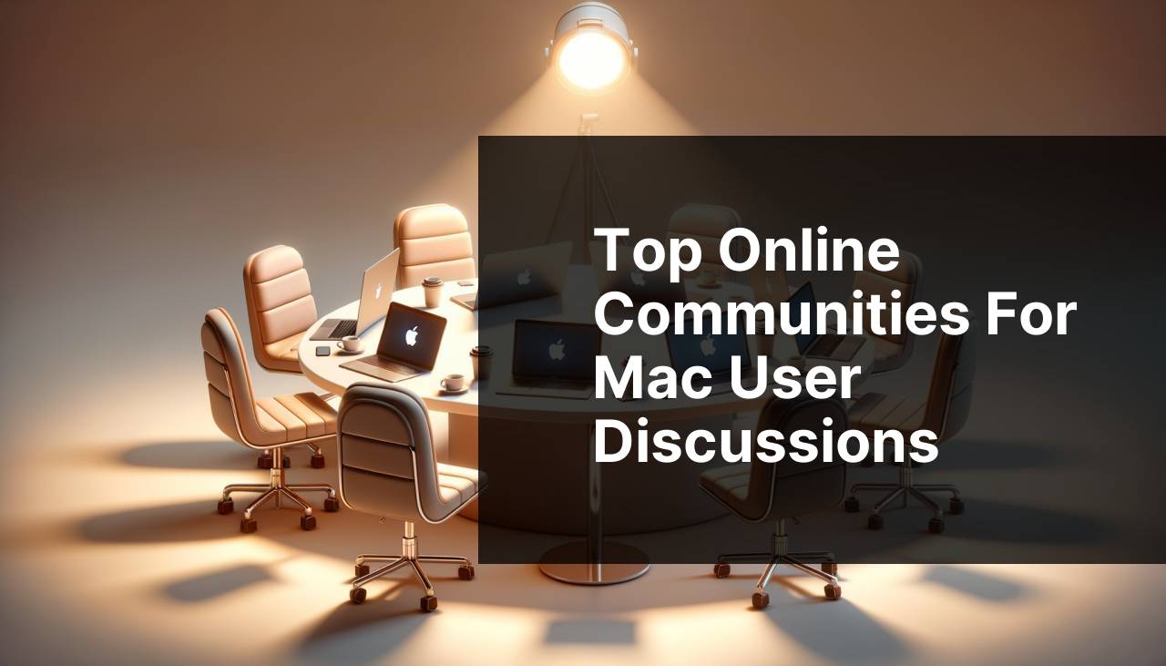 Top Online Communities for Mac User Discussions