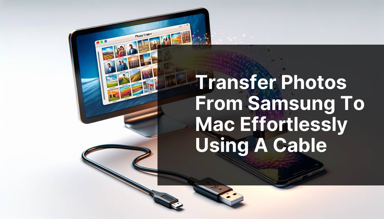 Transfer Photos from Samsung to Mac Effortlessly Using a Cable