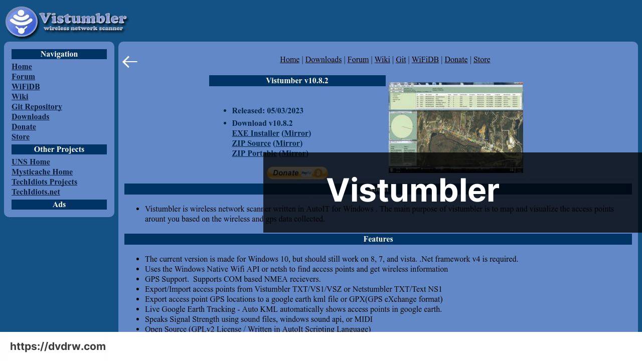https://www.vistumbler.net/ screenshot